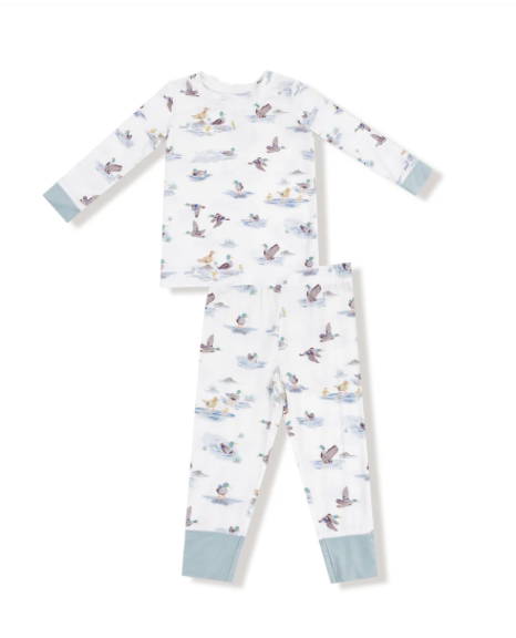 Migrating Mallards 2 Piece Pajama Set