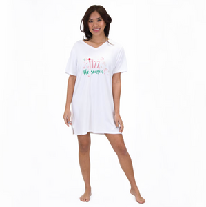 Fizz The Season Sleep Shirt