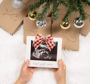 Holiday Sonogram Frame