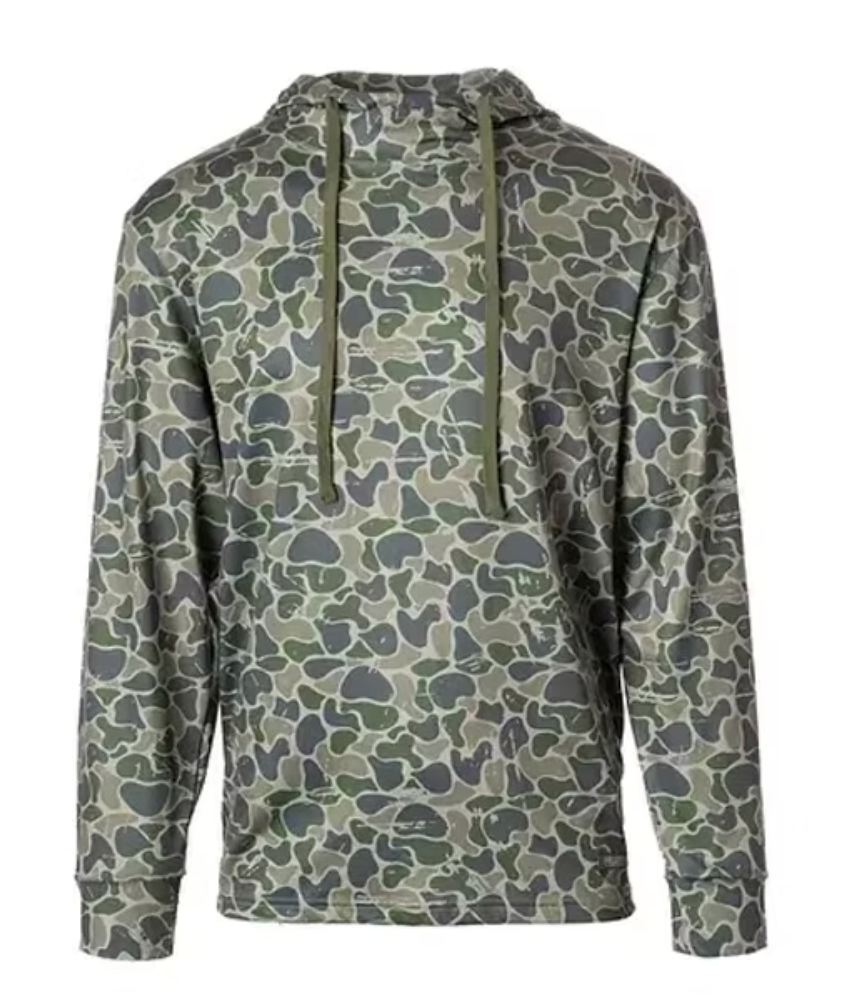 Backwoods Camo Light Weight Hoodie - Youth