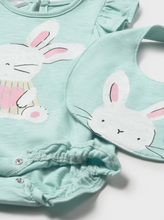 Load image into Gallery viewer, Mayoral Girls Romper with Bib Set
