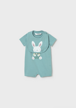 Load image into Gallery viewer, Mayoral Newborn Boy Romper with Bib Set
