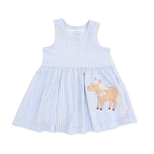 Load image into Gallery viewer, Cute Farm Animals Applique Tank Dress with Bloomer
