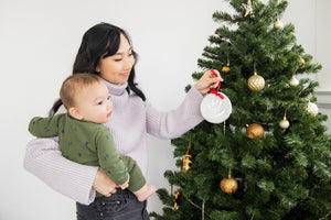 Babyprints Christmas DIY Keepsake Ornament, Set of 2