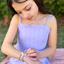 Load image into Gallery viewer, Petite Holy Water Stretch Bracelet

