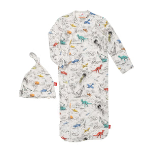 Adventure Quest Modal Magnetic Footie or Gown