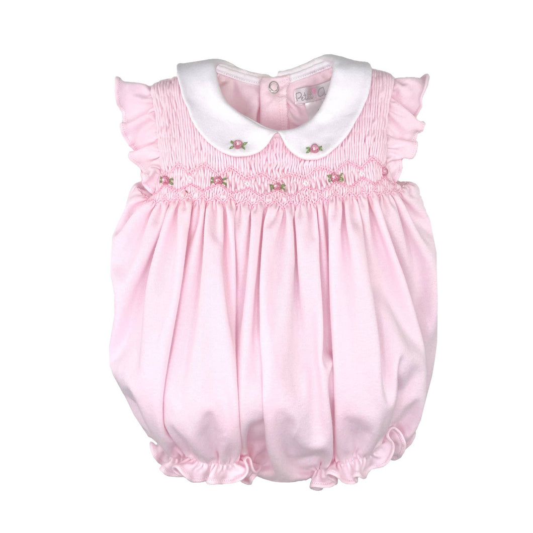 Fully Smocked Knit Bubble