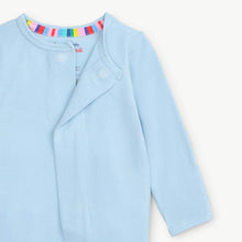Load image into Gallery viewer, Baby Blue Modal Magnetic Footie
