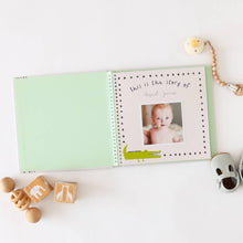 Load image into Gallery viewer, Little Animal Lover First Year Baby Memory Book
