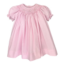 Load image into Gallery viewer, Bishop Zig-Zag Pearl Smocked Dress
