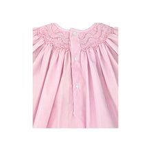 Load image into Gallery viewer, Bishop Zig-Zag Pearl Smocked Dress
