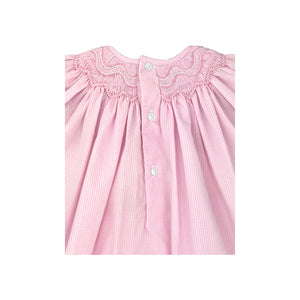 Bishop Zig-Zag Pearl Smocked Dress