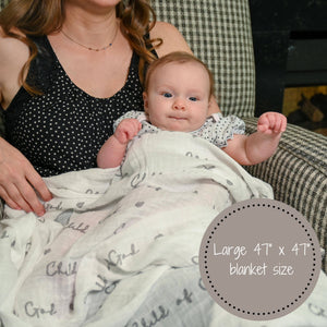 Child of God Baby Muslin Swaddle Blanket