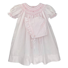 Load image into Gallery viewer, Bishop Smocked Daygown with Pearls
