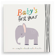Load image into Gallery viewer, Little Animal Lover First Year Baby Memory Book
