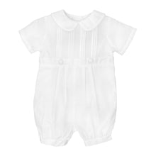 Load image into Gallery viewer, Petit Ami Christening Knicker &amp; Bonnet with Pintucks
