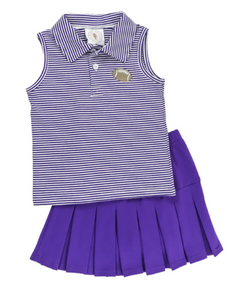 Fan Zone Skort Set - Purple