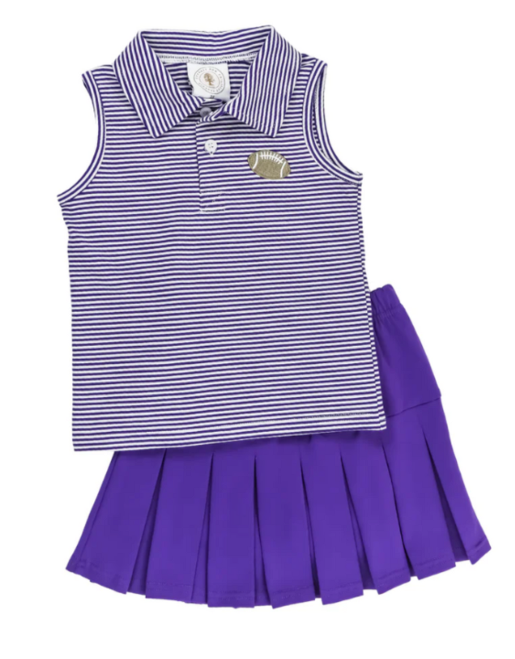 Fan Zone Skort Set - Purple