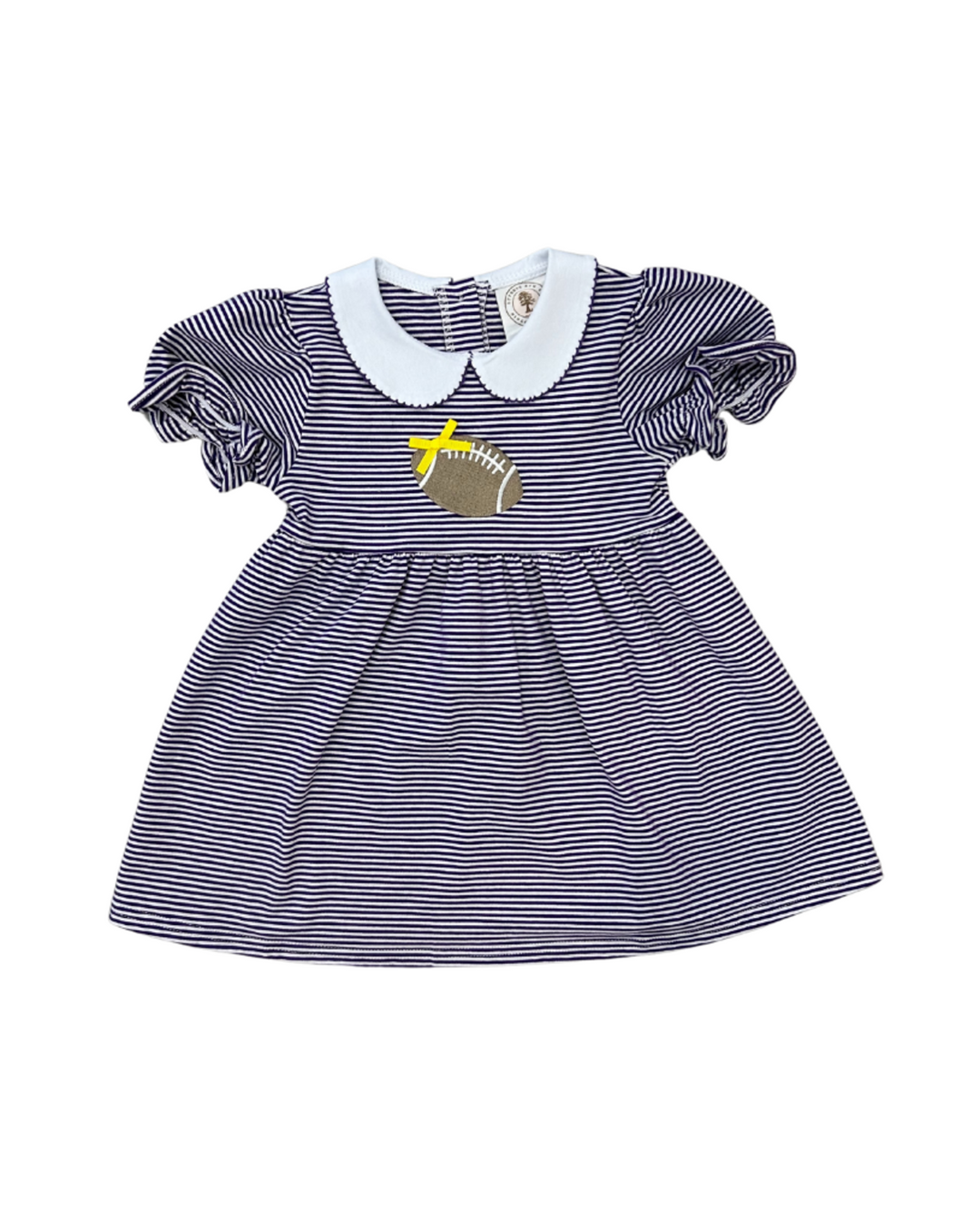Purple Stripe Tailgate Dress