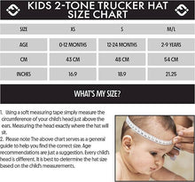 Load image into Gallery viewer, Kids/Baby Two Tone Vintage Cap - Bubba (Black/Beige)
