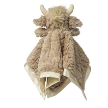 Load image into Gallery viewer, Putty Nursery Highland Cow Character Blanket
