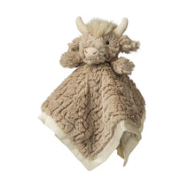 Load image into Gallery viewer, Putty Nursery Highland Cow Character Blanket

