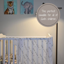 Load image into Gallery viewer, Child of God Baby Muslin Swaddle Blanket
