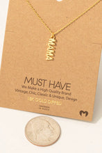 Load image into Gallery viewer, Flat Mama Pendant Necklace
