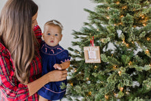 Load image into Gallery viewer, My First Christmas Holiday Wooden Picture Frame Ornament
