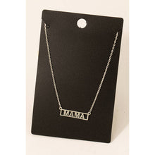 Load image into Gallery viewer, Mama Box Logo Necklace
