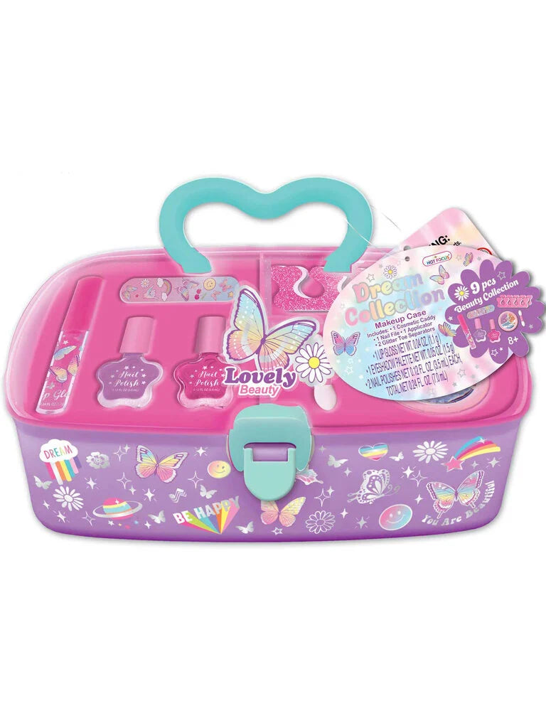 Hot Focus Tie Dye Butterfly Dream Collection Makeup Case