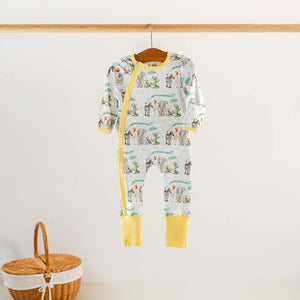 And They All Asked For You Organic Cotton 2-Way Convertible Zipper Footie