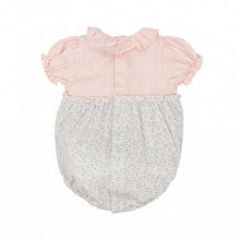 Load image into Gallery viewer, Babidu Girls' Short-Sleeve Floral Romper
