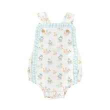 Load image into Gallery viewer, Babidu Girls' Adventure Ruffled-Strap Romper

