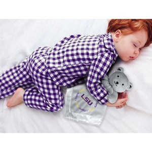 LSU Tigers Infant Bear Security Blanket