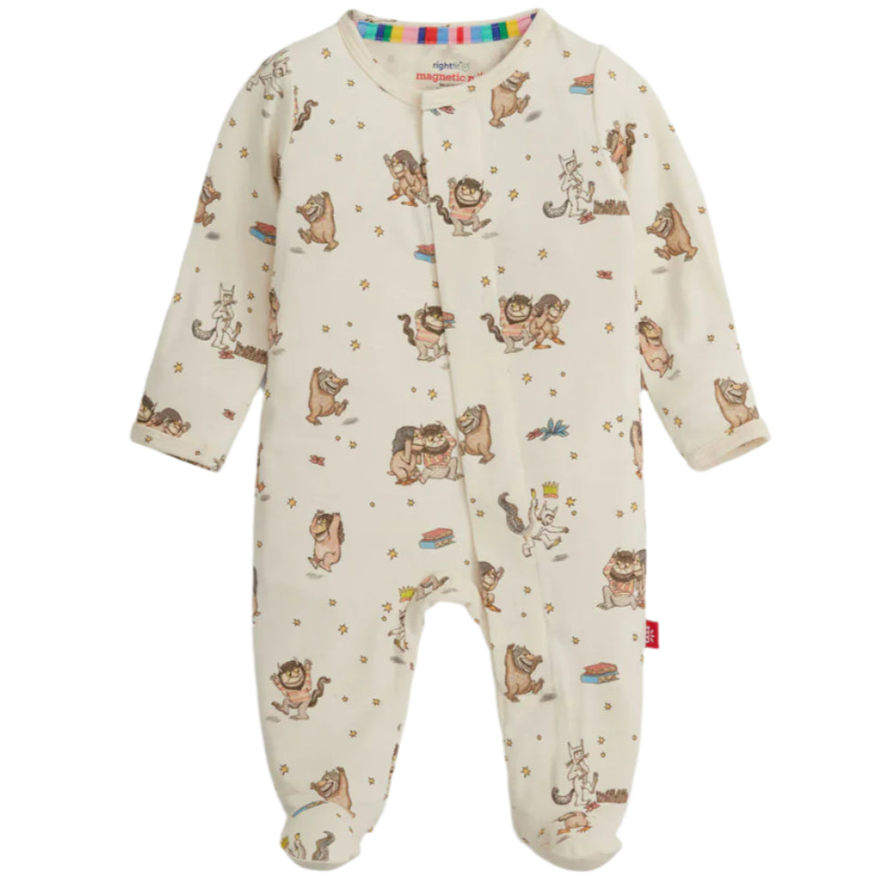 Where the Wild Things Are Modal Magnetic Footie