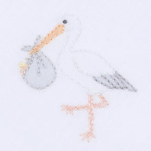 Load image into Gallery viewer, Vintage Stork Gathered Gown
