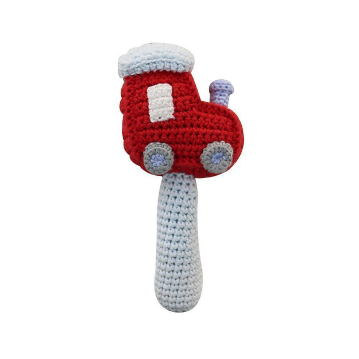 Zubels Train Crochet Stick Rattle
