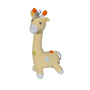 Zubels Giraffe Hand Crochet Rattle