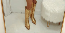 Load image into Gallery viewer, Agency Metallic Boots
